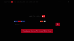 What Hollymoviehd.com website looked like in 2019 (4 years ago)