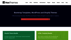 What Hasthemes.com website looked like in 2019 (4 years ago)