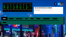 What Hotshotsvball.com website looked like in 2019 (4 years ago)