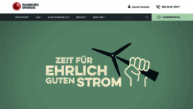 What Hamburgenergie.de website looked like in 2019 (4 years ago)