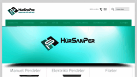 What Hursanper.com.tr website looked like in 2019 (4 years ago)