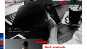 What Habari.co.tz website looked like in 2019 (4 years ago)