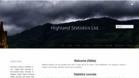 What Highstat.com website looked like in 2019 (4 years ago)