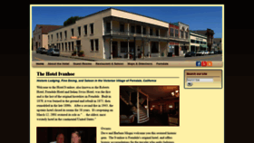 What Hotel-ivanhoe.com website looked like in 2019 (4 years ago)