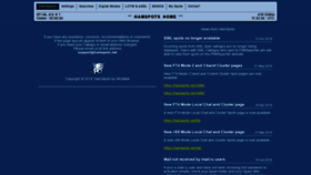 What Hamspots.net website looked like in 2019 (4 years ago)