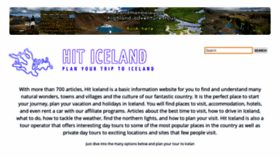 What Hiticeland.com website looked like in 2019 (4 years ago)