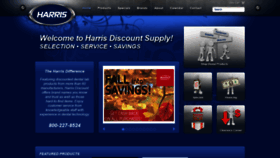 What Harrisdiscount.com website looked like in 2019 (4 years ago)