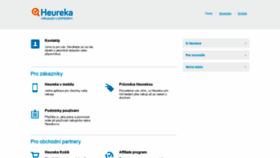 What Heurekashopping.cz website looked like in 2019 (4 years ago)