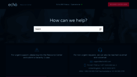 What Help.echo360.org website looked like in 2019 (4 years ago)