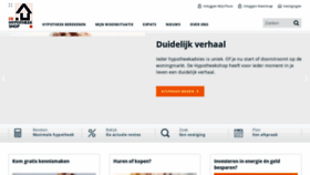 What Hypotheekshop.nl website looked like in 2019 (4 years ago)
