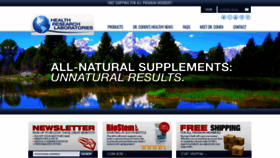 What Hrlsupplements.com website looked like in 2019 (4 years ago)