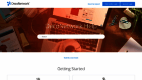 What Help.deconetwork.com website looked like in 2019 (4 years ago)