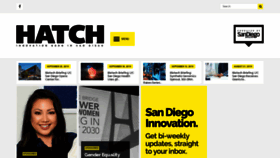 What Hatch-mag.com website looked like in 2019 (4 years ago)