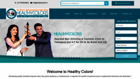 What Healthycolors.in website looked like in 2019 (4 years ago)