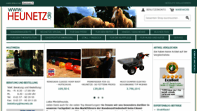What Heunetz.de website looked like in 2019 (4 years ago)