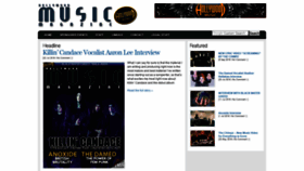 What Hollywoodmusicmagazine.com website looked like in 2019 (4 years ago)