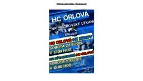 What Hcorlova.cz website looked like in 2019 (4 years ago)