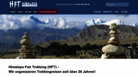 What Himalaya.de website looked like in 2019 (4 years ago)