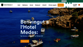 What Hotelmedes.com website looked like in 2019 (4 years ago)