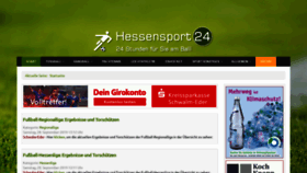 What Hessensport24.de website looked like in 2019 (4 years ago)