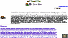 What Hillhousewares.com website looked like in 2019 (4 years ago)
