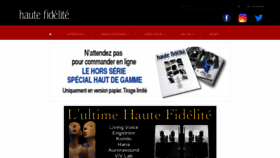 What Hautefidelite-hifi.com website looked like in 2019 (4 years ago)