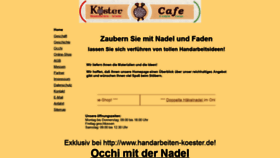 What Handarbeiten-koester.de website looked like in 2019 (4 years ago)