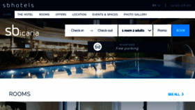 What Hotelicariabarcelona.com website looked like in 2019 (4 years ago)