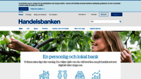 What Handelsbanken.se website looked like in 2019 (4 years ago)