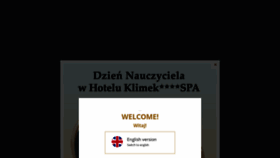 What Hotelklimek.pl website looked like in 2019 (4 years ago)