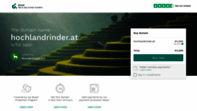 What Hochlandrinder.at website looked like in 2019 (4 years ago)