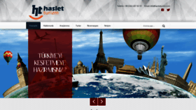 What Hasletturizm.com website looked like in 2019 (4 years ago)