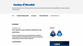 What Hockey-mundial.com.ar website looked like in 2019 (4 years ago)