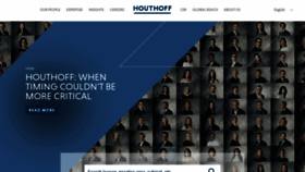 What Houthoff.com website looked like in 2019 (4 years ago)