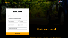 What Hertz.am website looked like in 2019 (4 years ago)