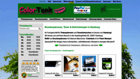 What Hamburg-colortank.de website looked like in 2019 (4 years ago)