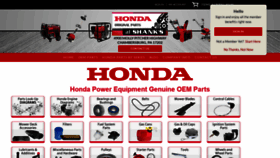 What Hondalawnparts.com website looked like in 2019 (4 years ago)