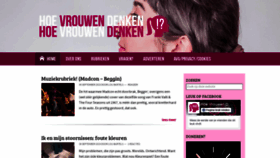 What Hoevrouwendenken.nl website looked like in 2019 (4 years ago)
