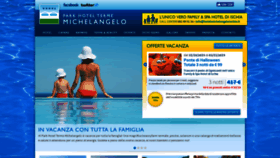 What Hotelmichelangeloischia.it website looked like in 2019 (4 years ago)