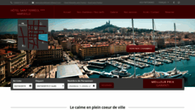 What Hotel-stferreol.com website looked like in 2019 (4 years ago)