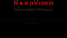 What Hardvideo.com website looked like in 2019 (4 years ago)