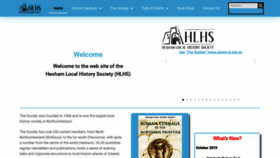 What Hexhamhistorian.org website looked like in 2019 (4 years ago)