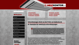 What Heizkontor.de website looked like in 2019 (4 years ago)