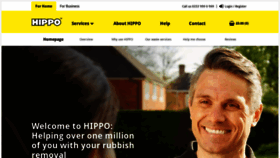 What Hippobag.co.uk website looked like in 2019 (4 years ago)