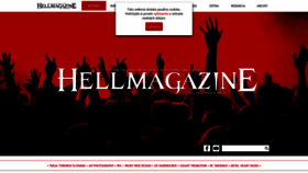 What Hellmagazine.eu website looked like in 2019 (4 years ago)
