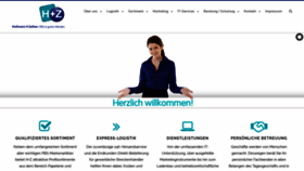 What Hofmannundzeiher.de website looked like in 2019 (4 years ago)