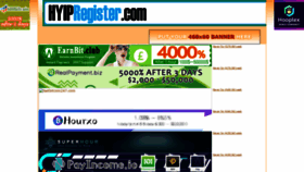 What Hyipregister.com website looked like in 2019 (4 years ago)
