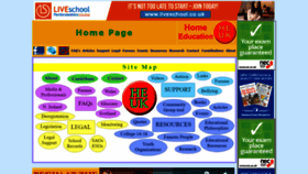 What Home-education.org.uk website looked like in 2019 (4 years ago)