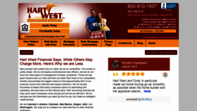 What Hartwest.com website looked like in 2019 (4 years ago)