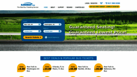What Holabus.com website looked like in 2019 (4 years ago)